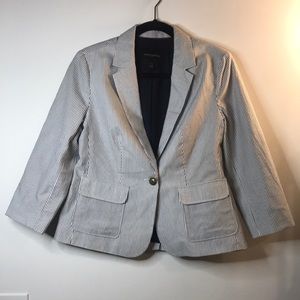 Seer Sucker Banana Republic Blazer
